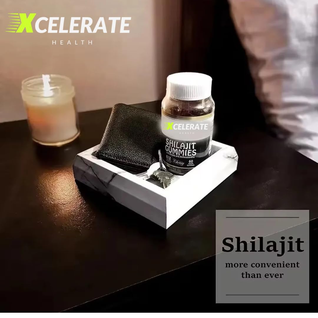 Xcelerate Health Shilajit, Ashwagandha & Chaga Mushroom Tasty Superfood Gummies