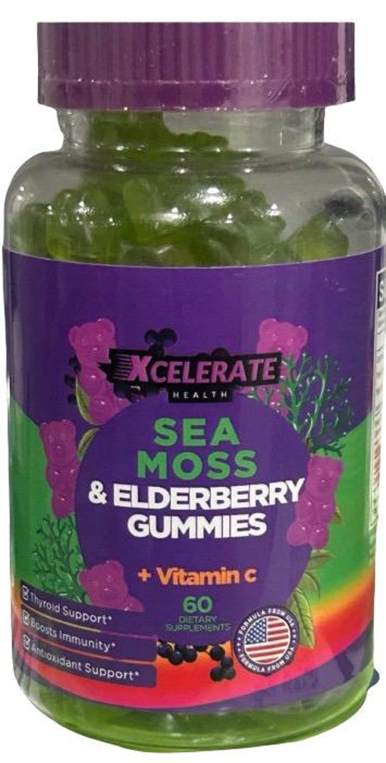 Sea Moss and Elderberry Gummies: Boost Your Health with The Ultimate Superfood Snack!