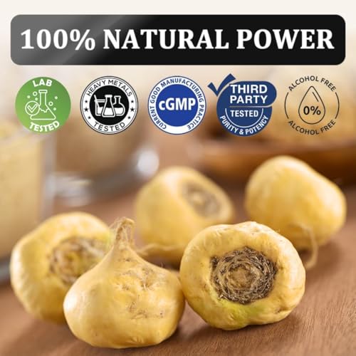 Xcelerate Health PowerBoost 40:1 Extract Black Maca + Ashwagandha by – Energy, Focus, Libido & Vitality Support – Herbal Adaptogen Blend for Men & Women – 60 CAPS 40,000 MG