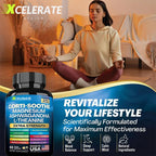 13 in 1 Corti-Soothe Ashwagandha, Holy Basil, Lion’s Mane, Magnesium, L-Theanine, Ginseng, Valerian Root, Magnolia Bark, Ginkgo Biloba, Panax Ginseng GABA Cortisol Supplement