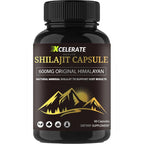 Xcelerate Health Shilajit Capsules – Pure Himalayan Energy & Vitality Booster
